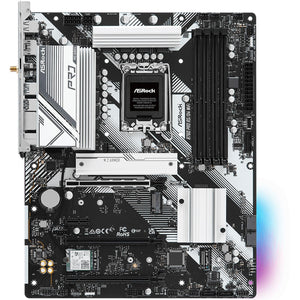 Tarjeta Madre ASROCK B760 PRO RS/D4 WIFI LGA 1700 4x DDR4 3x M.2 PCIe 4.0 USB-C WIFI 6E BT 5.3 ATX