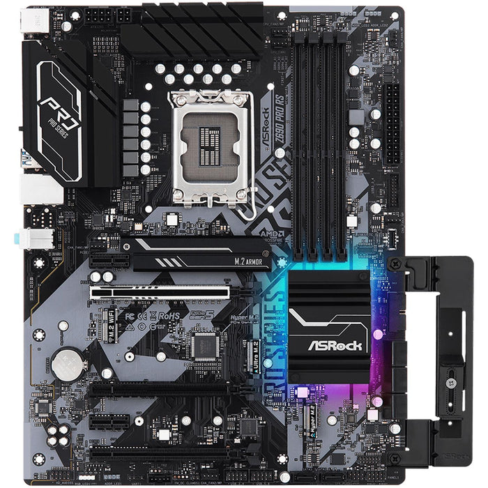 Tarjeta Madre ASROCK Z690 PRO RS LGA 1700 4x DDR4 3x M.2 PCIe 5.0 USB-C ATX