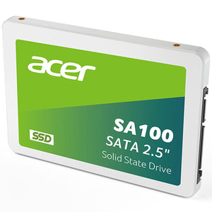 Unidad de Estado Solido SSD 2.5 120GB ACER SA100 SATA III 560/500 MB/s BL.9BWWA.101