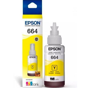 Botella Tinta EPSON T664 L310 L380 L375 L395 L575 L1300 Amarillo T664420-AL
