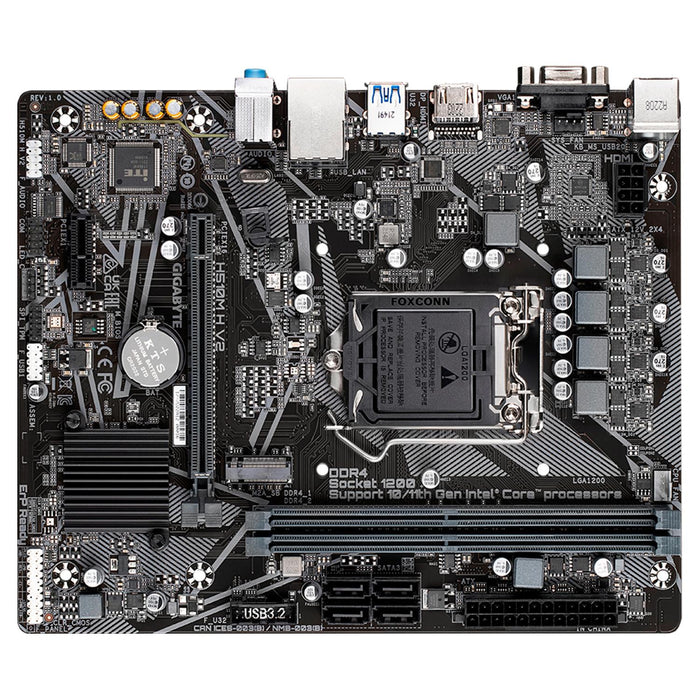 Tarjeta Madre GIGABYTE H510M H V2 Intel 1200 DDR4 Micro ATX