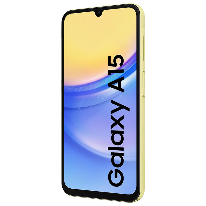 Celular SAMSUNG Galaxy A15 4G 6GB 128GB 6.5" FHD+ 90 Hz 50MP Amarillo