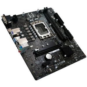 Tarjeta Madre BIOSTAR H610MHP Intel 1700 2x DDR4 M.2 PCIe 3.0 Micro ATX