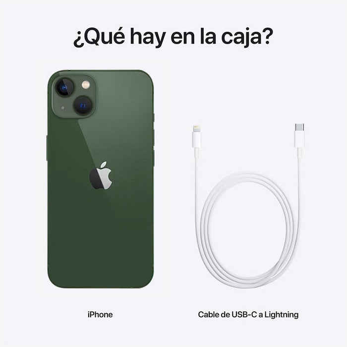 Celular APPLE iPhone 13 128GB OLED Retina XDR 6.1" Verde Reacondicionado