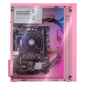 Xtreme PC Gaming AMD Radeon Vega Renoir Ryzen 5 4600G 16GB SSD 500GB Monitor 23.8 WIFI Pink