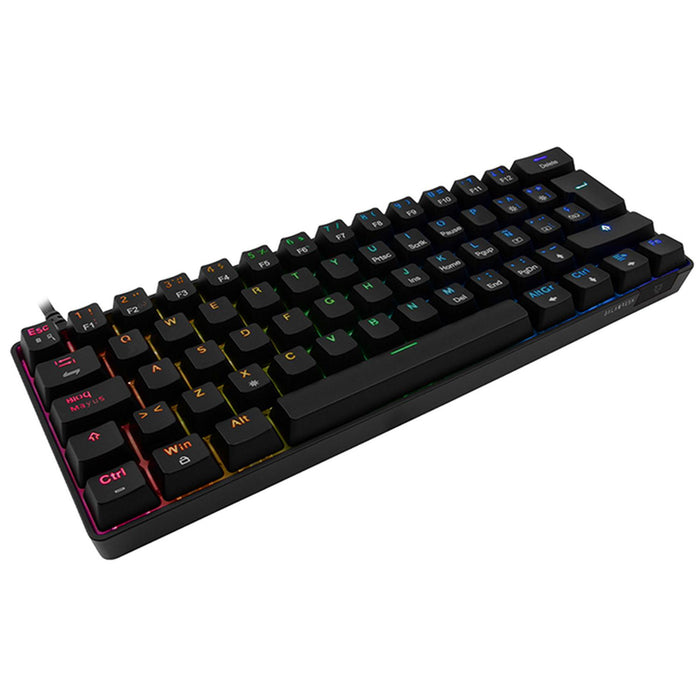 Teclado Gamer Mecanico BALAM RUSH DOMINATE GK550 Switch Azul RGB