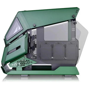 Gabinete Gamer THERMALTAKE AH T200 Micro ATX Cristal Templado Verde CA-1R4-00SCWN-00