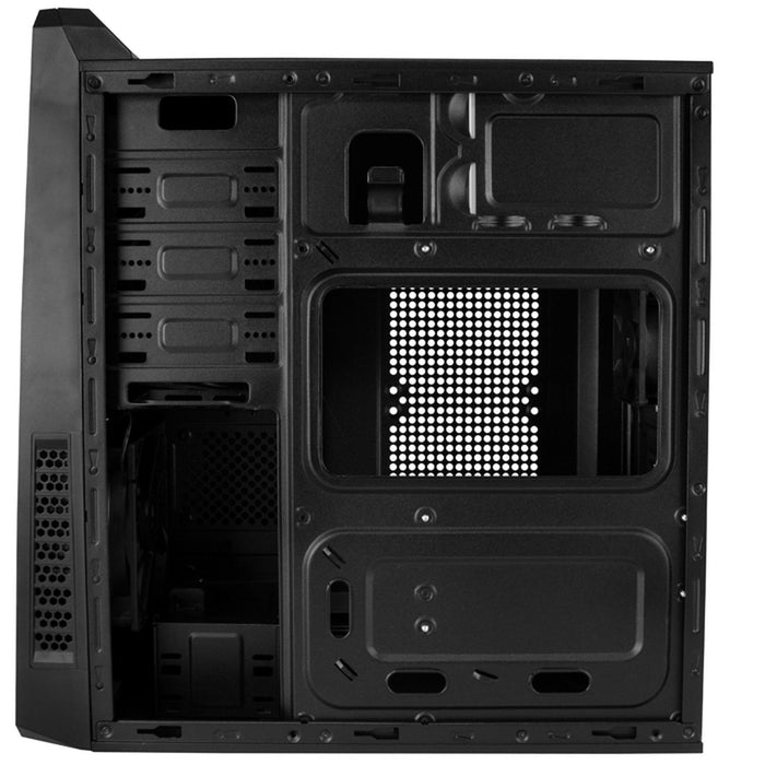 Gabinete ACTECK ROMA GM670 ATX Media Torre Fuente 500W Metal Negro AC-932592