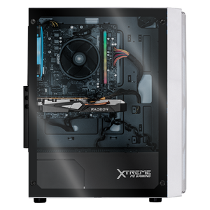 Xtreme PC Gaming AMD Radeon RX 6500 XT Ryzen 5 5600X 16GB SSD 250GB 2TB WIFI White