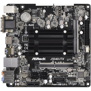 Tarjeta Madre ASROCK J5040-ITX Pentium J5040 2x DDR4 PCIe 2.0 Mini ITX