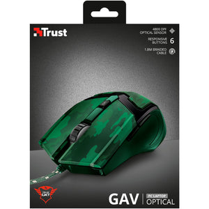 Mouse Gamer TRUST GXT 101C GAV 4800DPI 6 Botones