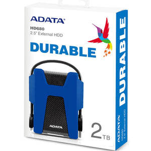 Disco Duro Externo 2TB ADATA HD680 USB 3.2 Uso Rudo Portatil