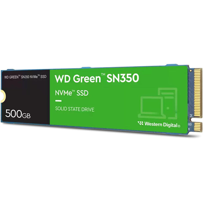 Unidad de Estado Solido SSD M.2 500GB WESTERN DIGITAL Green SN350 NVMe PCIe 3.0 2400/1500 MB/s