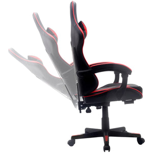 Silla Gamer TITANO Ergonómica Reclinable 120kg Negro/Rojo OPEN BOX