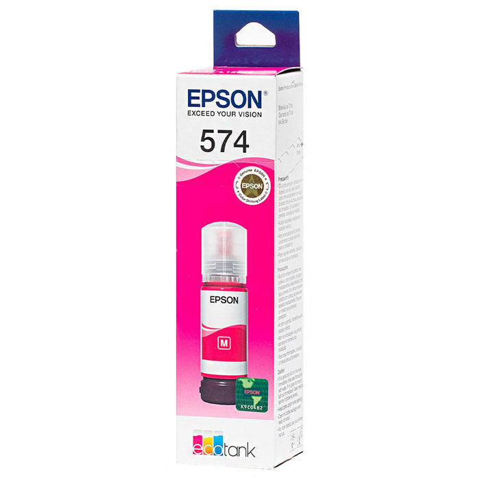 Botella Tinta Epson T574 L8050 L18050 Magenta 70ml T574320-AL