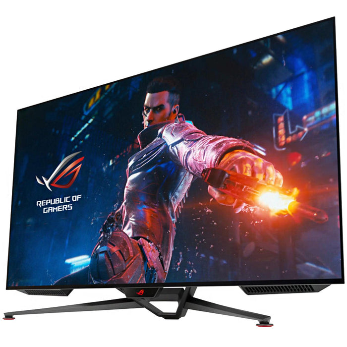 Monitor Gamer 38 ASUS ROG Swift PG38UQ 1ms 144Hz 4K Ultra HD Fast IPS LED HDMI DP FreeSync G-Sync Bocinas