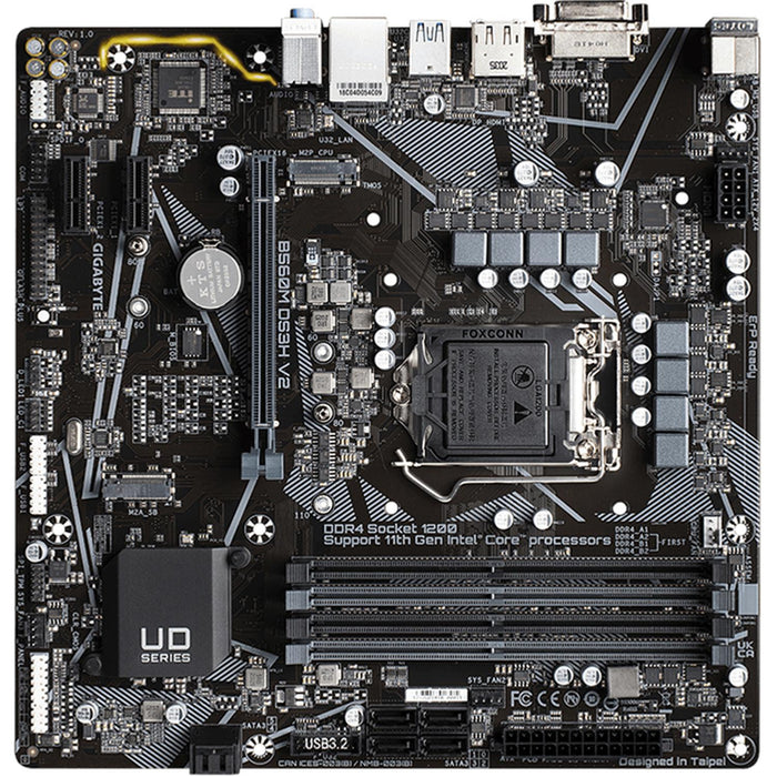 Tarjeta Madre GIGABYTE B560M DS3H V2 Rev 1.0 Intel 1200 Micro ATX