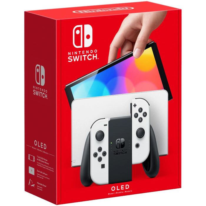 Consola NINTENDO Switch OLED 64GB Edicion Blanco HEGSKAAAA