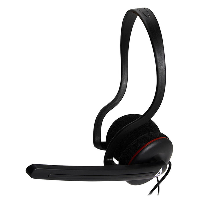 Audifono Diadema para Call Center ACTECK DISCOVER HJ220 Alambrico con microfono flexible 3.5 mm