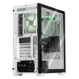 Xtreme PC Gaming Geforce RTX 4060 AMD Ryzen 9 5900X 32GB SSD 500GB 4TB Sistema Liquido WIFI Evangelion White