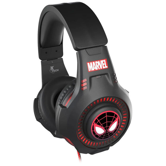 Audifonos Diadema Gamer XTECH EDICION SPIDER-MAN 3.5mm Microfono XTH-M541SM