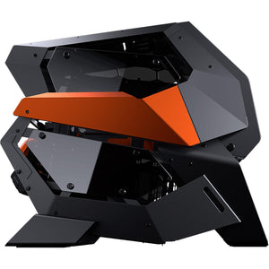 Gabinete Gamer COUGAR CONQUER 2 ATX Full Torre 1 Fan Cristal Templado USB-C ARGB Negro/Naranja