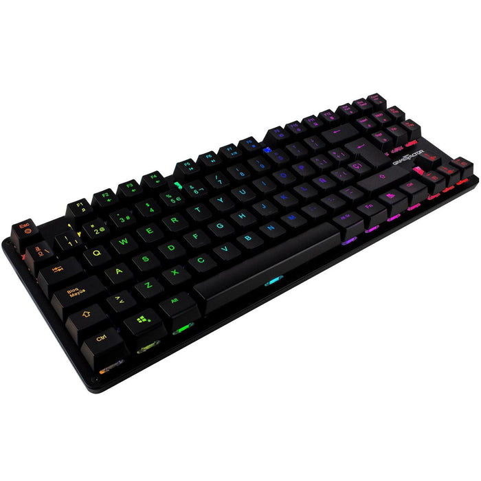 Teclado Gamer Mecanico Switch Azul GAME FACTOR RGB KBG500-BL