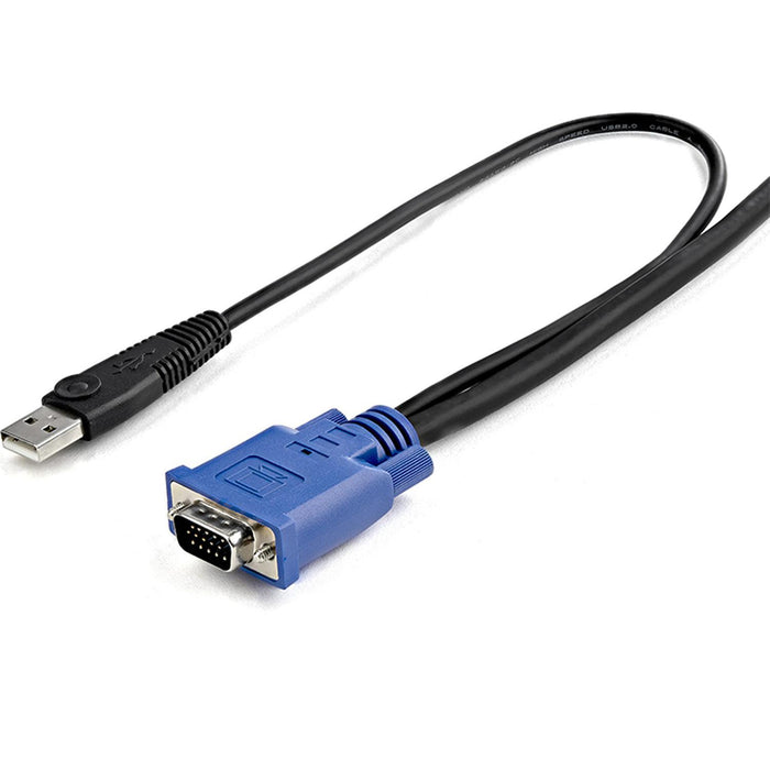 Cable KVM Ultra Delgado STARTECH 2 en 1 VGA USB 3m SVECONUS10