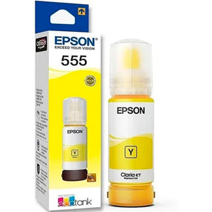 Botella Tinta EPSON T555 L8180 L8160 70ml Amarillo T555420-AL