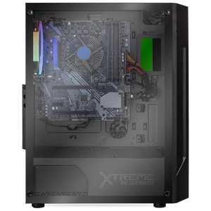 Xtreme PC Gaming Intel Core I9 16GB SSD 480GB 1TB Monitor 27 WIFI Black
