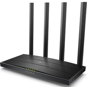 Router Inalambrico TP-LINK ARCHER C6 AC1200 V4.0 Dual Band 802.11ac 1200Mbps