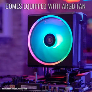 Disipador Gamer AEROCOOL Cylon 4F RGB Intel AMD