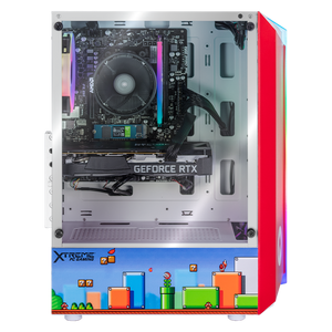 Xtreme PC Gaming Geforce RTX 3050 AMD Ryzen 5 5600X 16GB SSD 1TB WIFI Mario