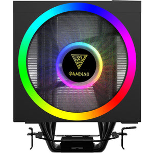 Disipador Gamer GAMDIAS BOREAS M1 610 Intel AMD 120mm ARGB
