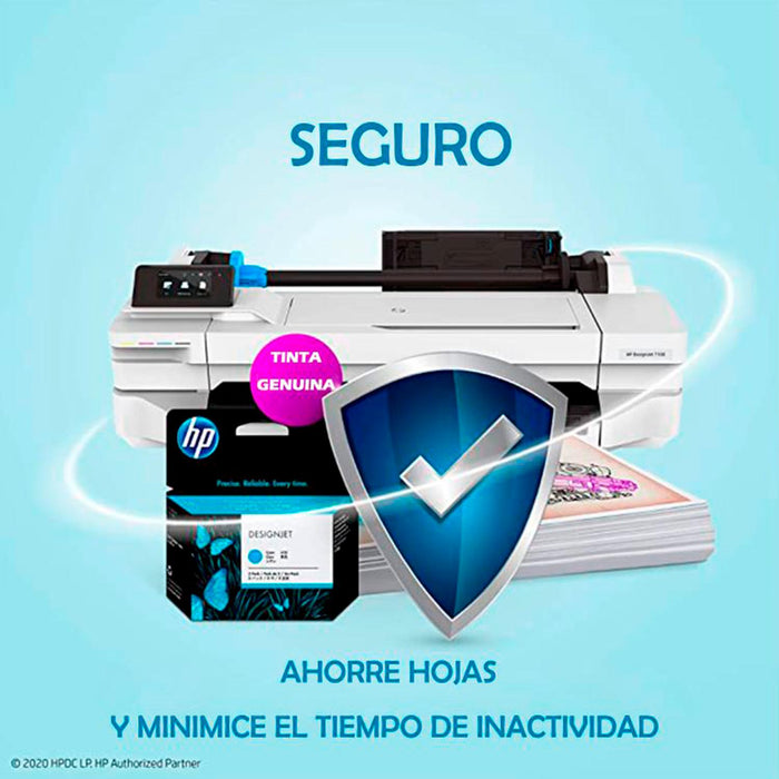 Cartucho HP DESIGNJET 712 Magenta T210 T230 T250 T630 T650 29ML 3ED68A