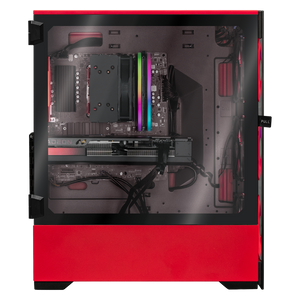Xtreme PC Gaming AMD Radeon RX 7700 XT Ryzen 7 5700X 32GB SSD 1TB 4TB WIFI Red