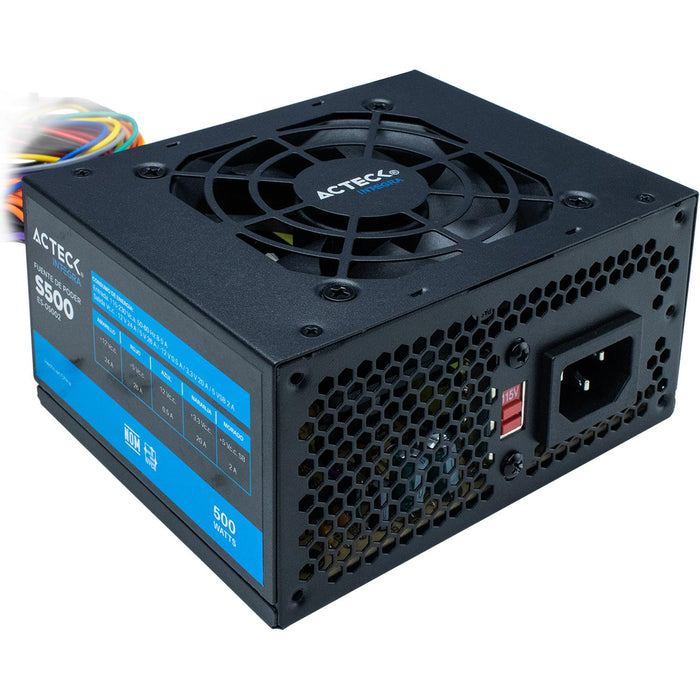 Fuente de Poder PC 500W ACTECK Blazar S500 Slim Micro ATX ES-05002