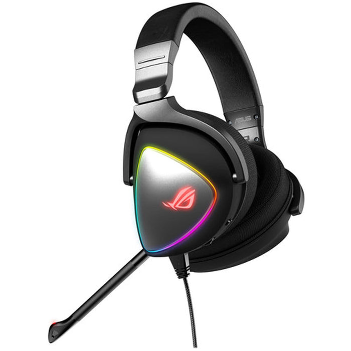 Audifonos Diadema Gamer ASUS ROG DELTA RGB USB-C Xbox PS4 PC Nintendo Negro