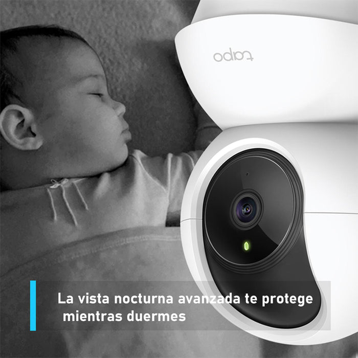 Kit 2 Camaras de Seguridad WiFi TP-LINK Tapo C200 2MP Interior Full HD 2.4Ghz Giro 360