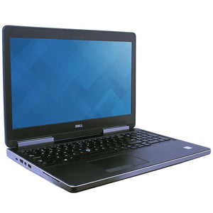 Laptop DELL Precision 7520 Core i7 32GB 512GB SSD 15.6 Quadro M2200 Ingles Reacondicionado