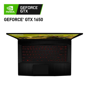 Laptop Gamer MSI GF63 Thin GeForce GTX 1650 Core I5 16GB 1.2TB SSD 15.6"