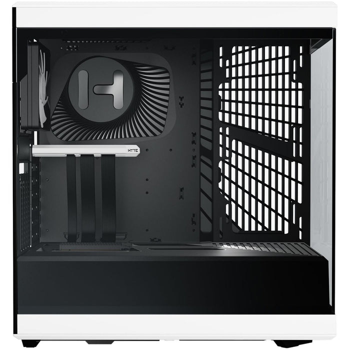 Gabinete Gamer HYTE Y40 ATX Media Torre 2 FAN Cristal Templado USB-C Blanco CS-HYTE-Y40-BW