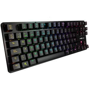 Teclado Gamer Mecanico Switch Azul GAME FACTOR RGB KBG500-BL