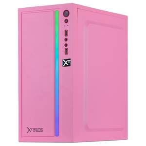 Xtreme PC AMD Radeon R2 Dual Core E1 8GB SSD 240GB WIFI RGB Pink