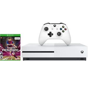 Consola XBOX ONE S 1TB PRO Evolution Soccer 2020 Blanco 234-01119