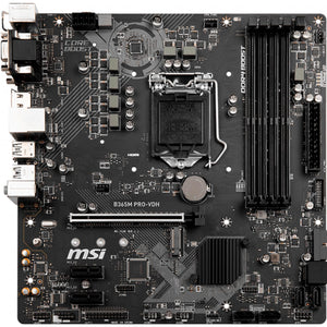 Tarjeta Madre MSI B365M PRO-VDH Intel 1151 Micro ATX