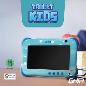 Tablet 7 Pulgadas GHIA Kids 2GB 32GB WiFi Android 13 GK133T2 Tiburon