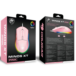 Mouse Gamer COUGAR MINOS XT Alambrico 6 Botones USB RGB