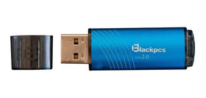 Memoria Usb 32gb Azul Plástico Blackpcs Mu2107b-32