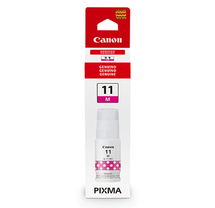 Botella de Tinta CANON PIXMA GI-11M G2160 G3160 70ml Magenta 4535C001AA